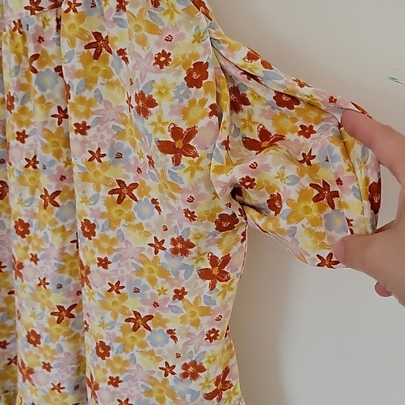 XL Summer Floral Mini Dress - Picture 7 of 7